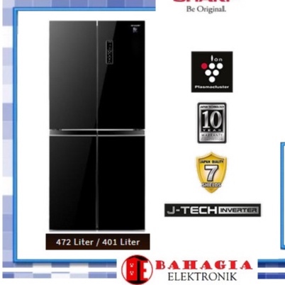 SHARP KULKAS SJ-IF51PG-BK