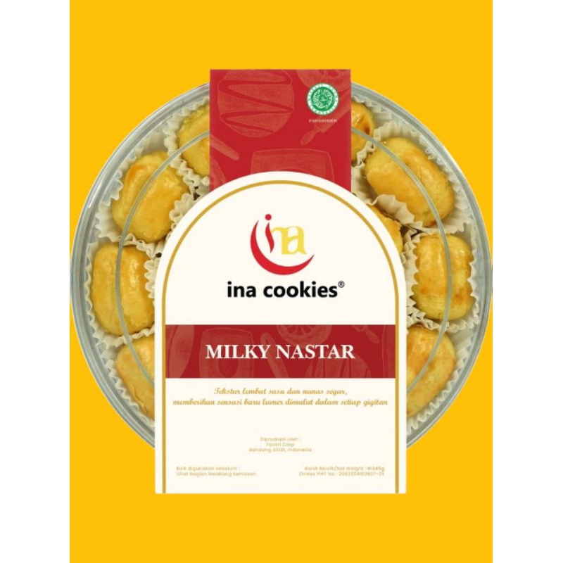 

Ina Cookies Milky Nastar Reguler