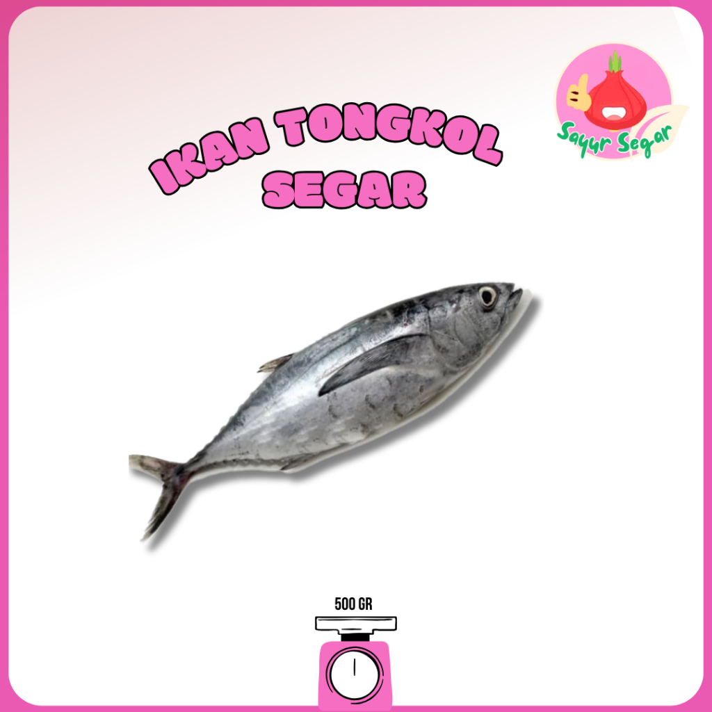 

Sayur Segar - Ikan Tongkol Utuh Segar 500gram /Skipjack Tuna