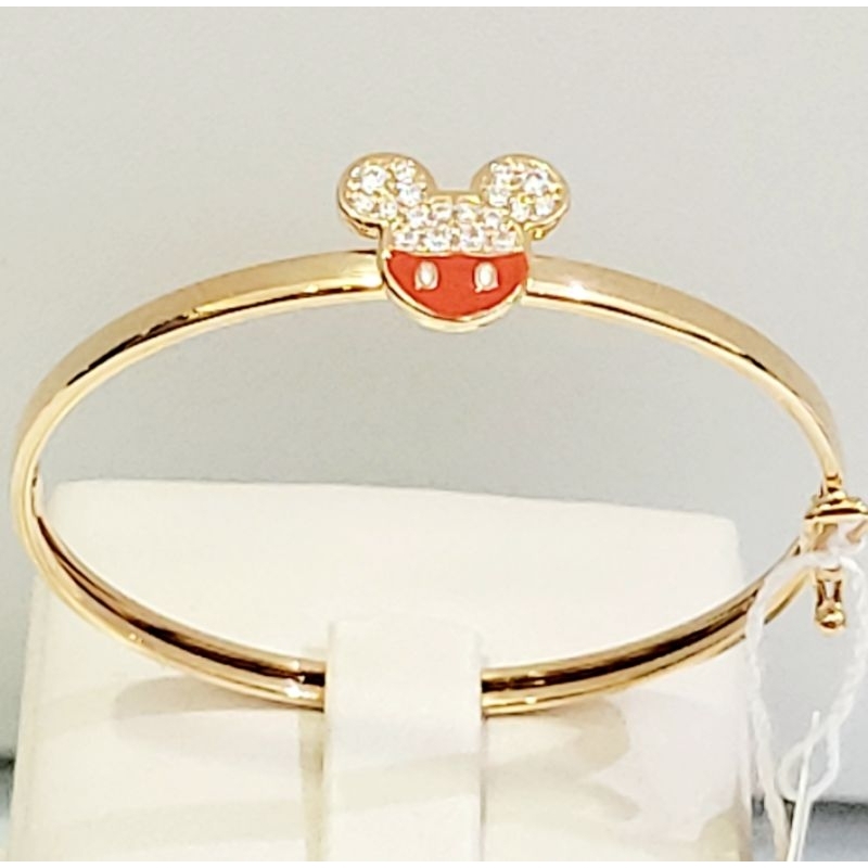 Gelang Anak Emas Asli Minnie 8k