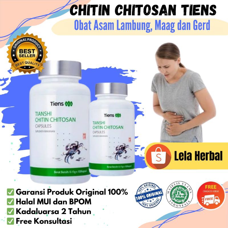 Obat Asam Lambung Maagh Chitin Chitosan Asam Lambung Obat Herbal Maagh