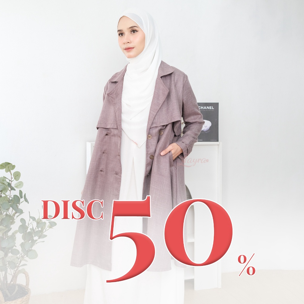 KODE X66R Zayra Hijab X Rokuroku  Yura Coat