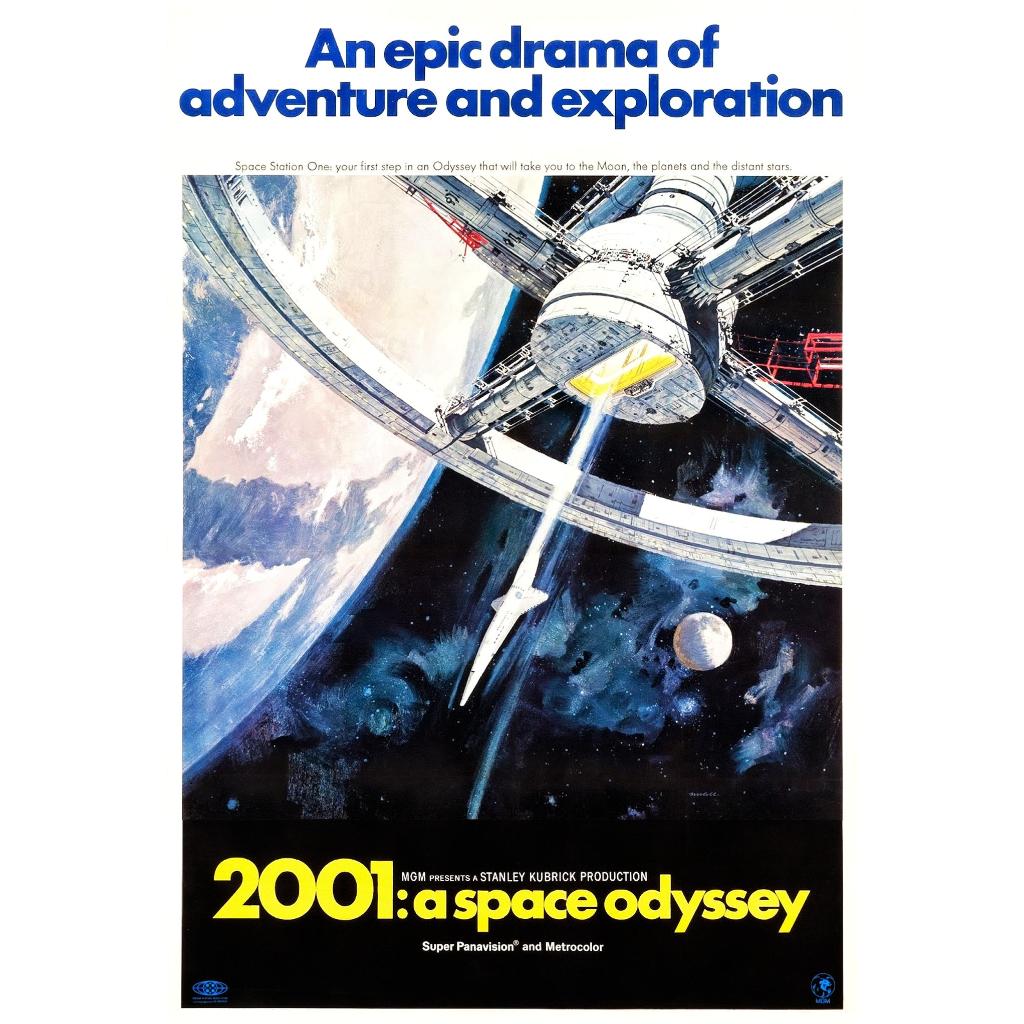 Poster Ekslusif 2001 A SPACE ODYSSEY