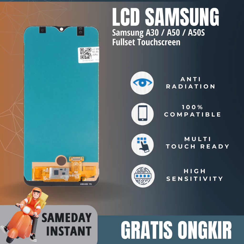 LCD SAMSUNG A30