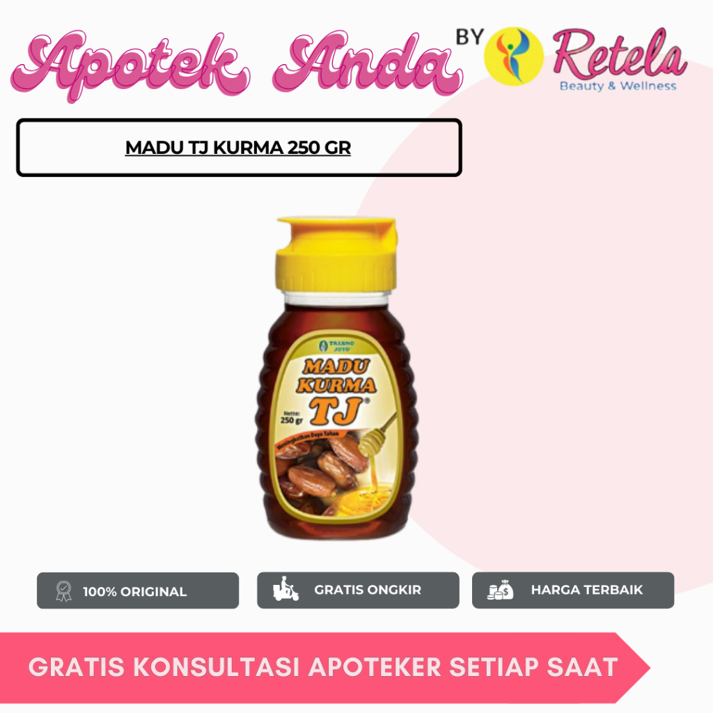 

MADU TJ KURMA 250 GR / madu