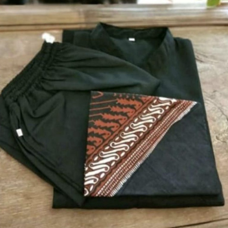 KODE Q65U PAKAIAN ADAT SAMIN SATU SET M  XXXXL