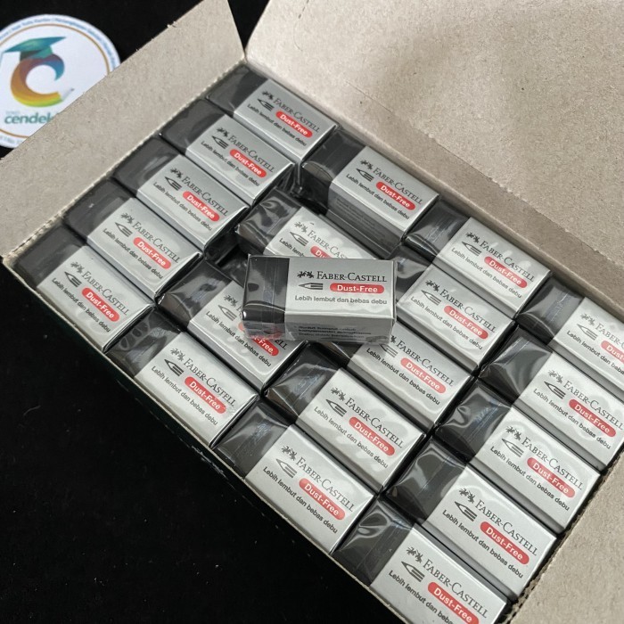 

Penghapus Pensil FABER CASTELL Hitam 187299 - Pak (40 pcs)