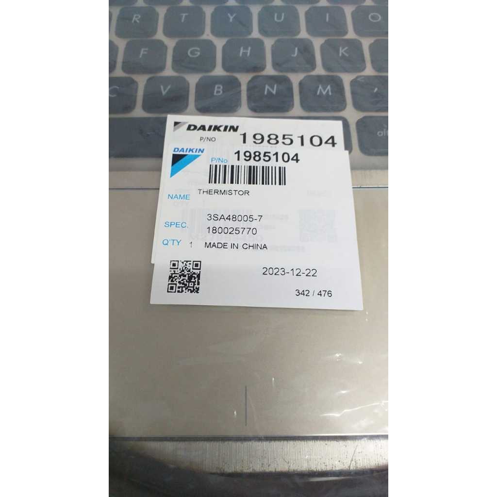 thermis indoor AC Daikin / Thermistor Ac Daikin 1985104