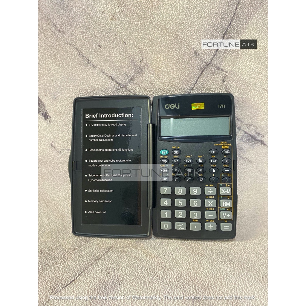 CALCULATOR SCIENTIFIC DELI 1711