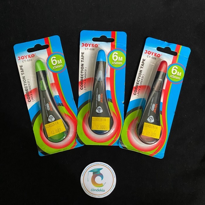 

Correction Tape Tipe-x Kertas JOYKO CT-556 - Merah
