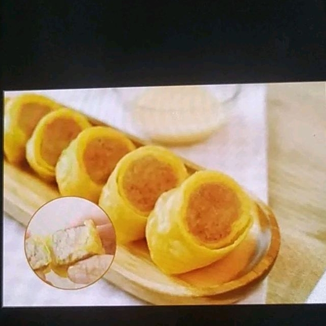 

Egg chicken roll Quality premium 12pcs. frozen homemade