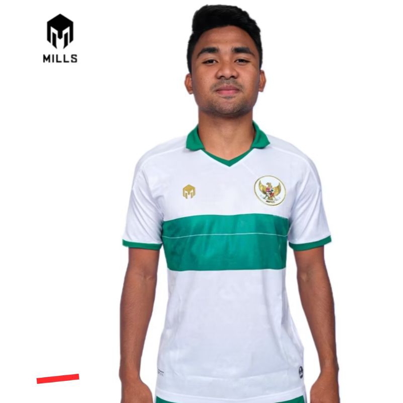 Mi;lls TimNas Indonesia jersey Away Player issue  White