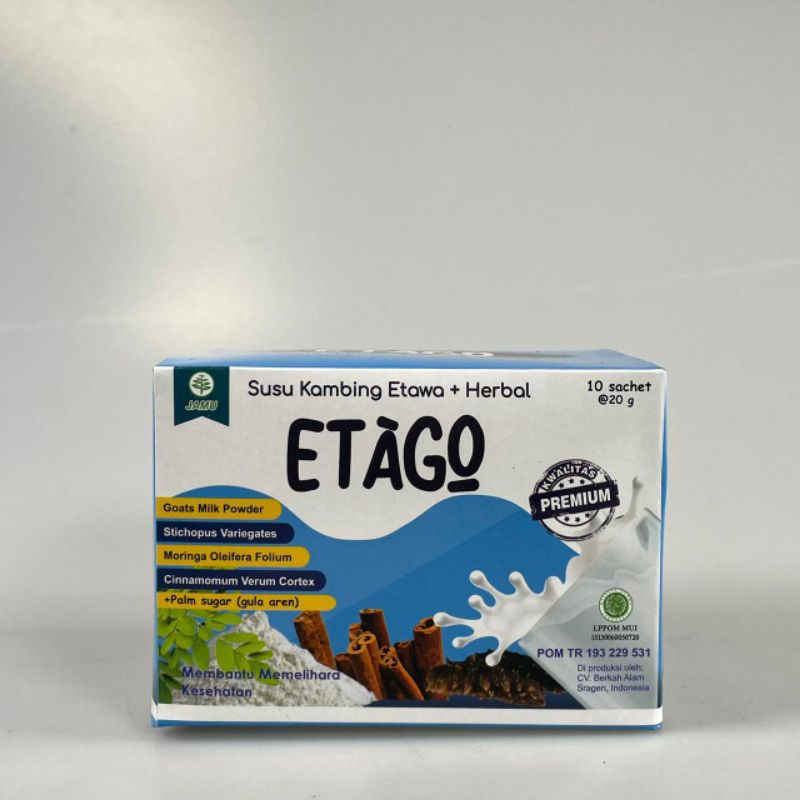 

ETAGO Susu Kambing Etawa Herbal Bubuk 200 gram