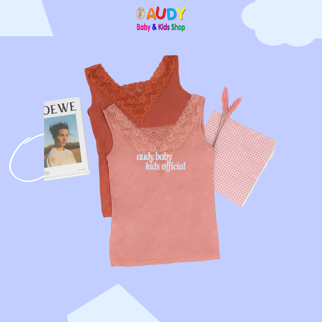 AUDY BABY - SOREX TANKTOP RENDA 5013 | SOREX CAMISOL RENDA 5013