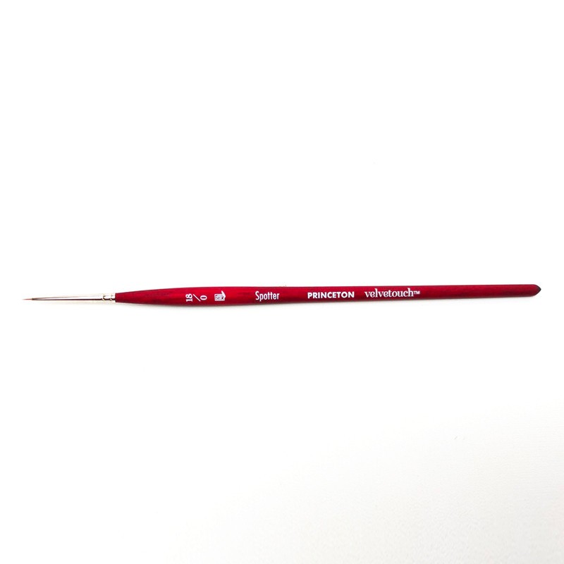 

Princeton Velvetouch Synthetic Short Handle Spotter