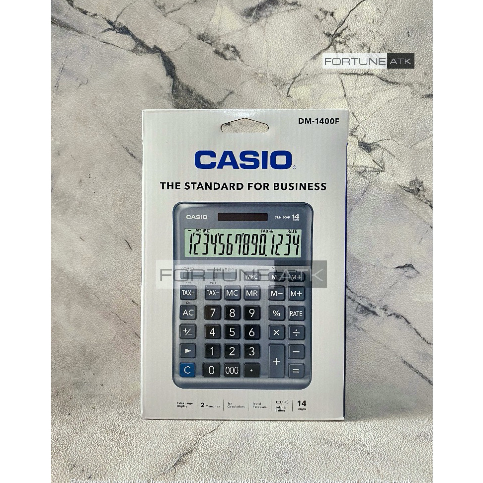 

Calculator CASIO DM-1400F ORIGINAL