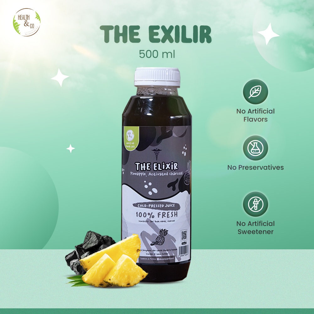 

Health & Co - The Elixir Drink - Minuman Sehat Detox - 500ML