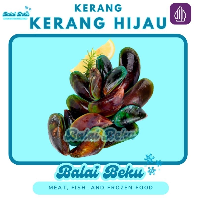 

Kerang Hijau / Kerang Ijo / Kerang Frozen / Seafood / Olahan Seafood