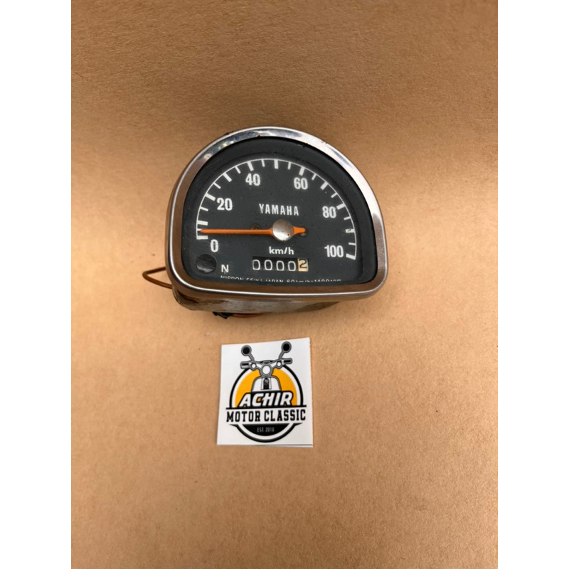 speedometer spido spidometer Yamaha v75 original nos