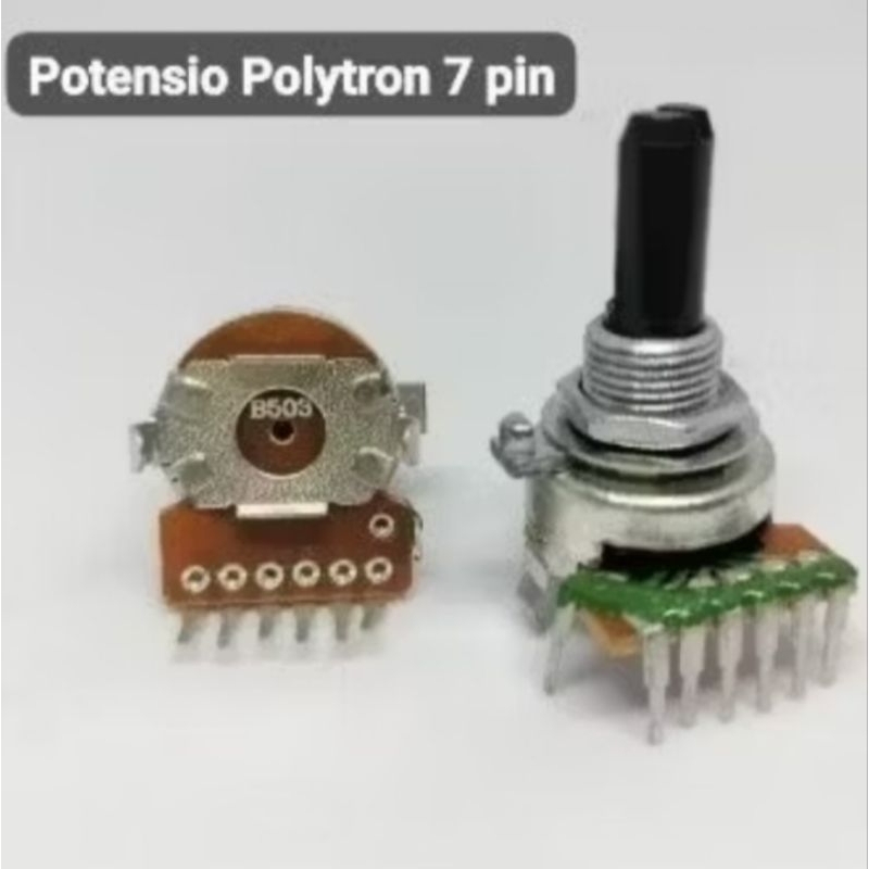 Potensio Polytron 7pin 6pin + ct50k