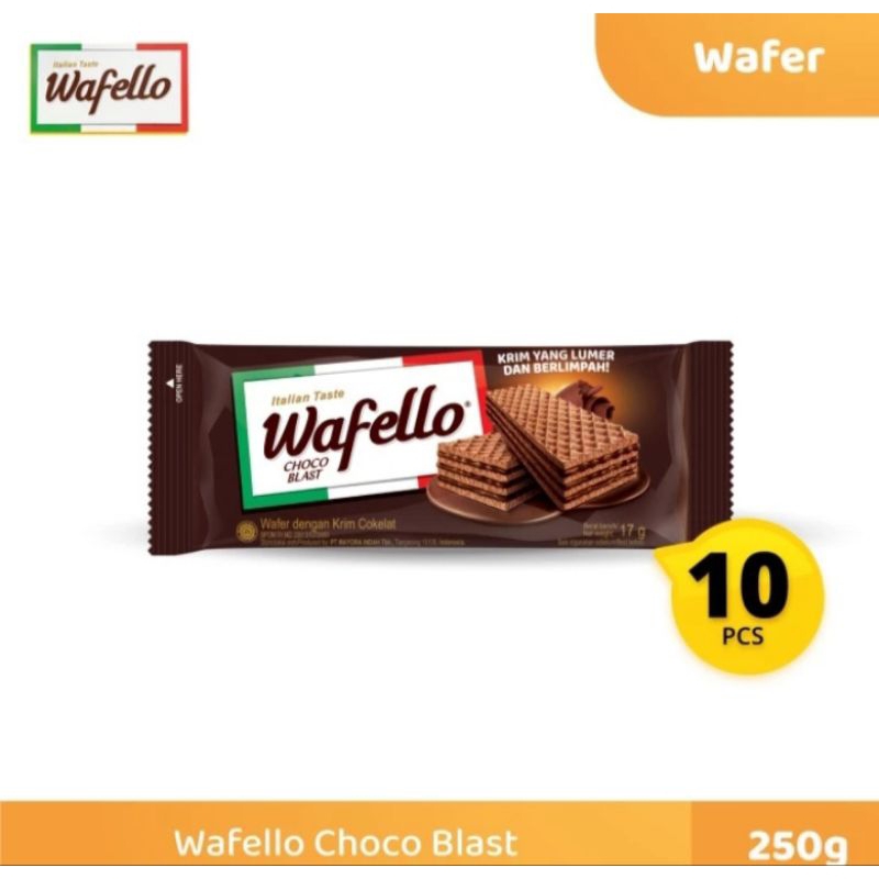 

[GRATIS ONGKIR] Wafello 17gr 1 pack isi @10 pcs jula 1000