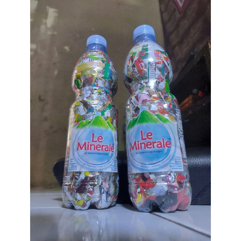 Ecobrick Ekobrik Ecobrick Ekobrik Ekobrik Botol Plastik Bata Ramah Lingkungan 600 ML