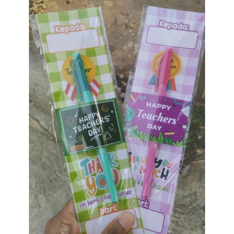 

Buket pena Hadiah hari guru kado murah
