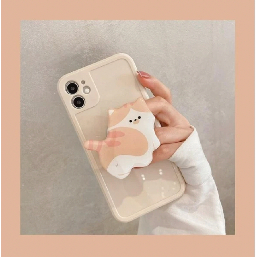 LITTLE MOLLY PREMIUM Pop Socket Motif Cat Lucu / Pop Socket Lucu / Phone Holder Semua Jenis HP