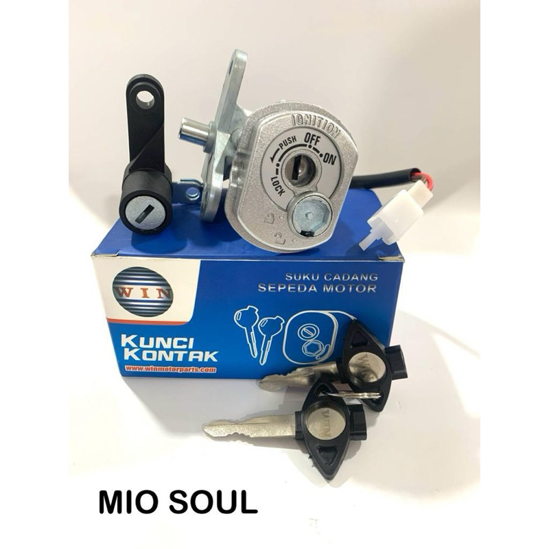 Kunci kontak SET motor MIO SOUL KARBURATOR merk WIN