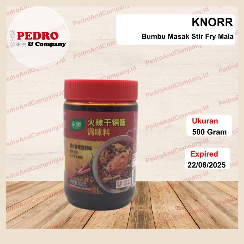 

Knorr Bumbu masak Stir Fry Mala jiale 500 gram