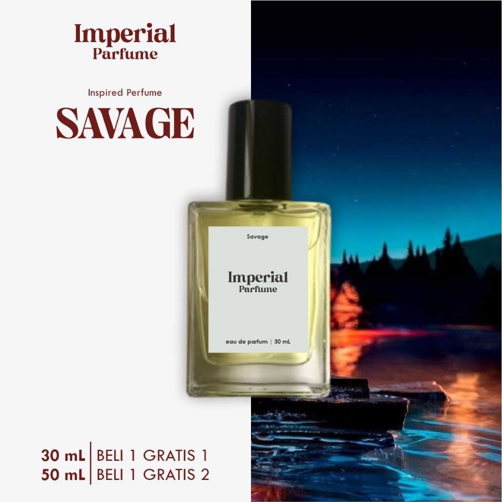 parfum pria original wangi tahan lama 24 jam SAVAGE inspired by DIOR SAUVAGE perfume cowok ori