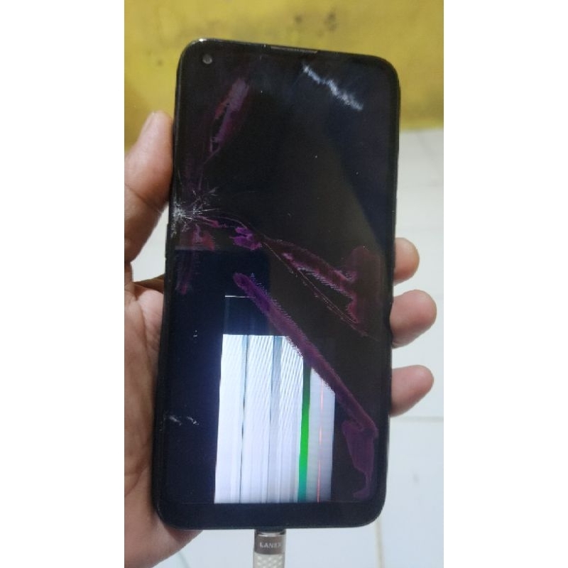 Luna G9 mesin hidup normal,,lcd pecah