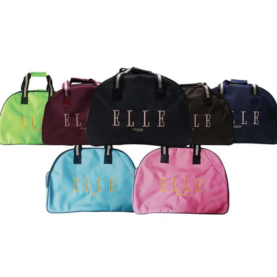 KODE J67X TAS TRAVEL WANITA ELLE  BAG ELLE TAS PAKAIAN TENTENG WANITA  TAS PAKAIAN BESAR ELLE BAG