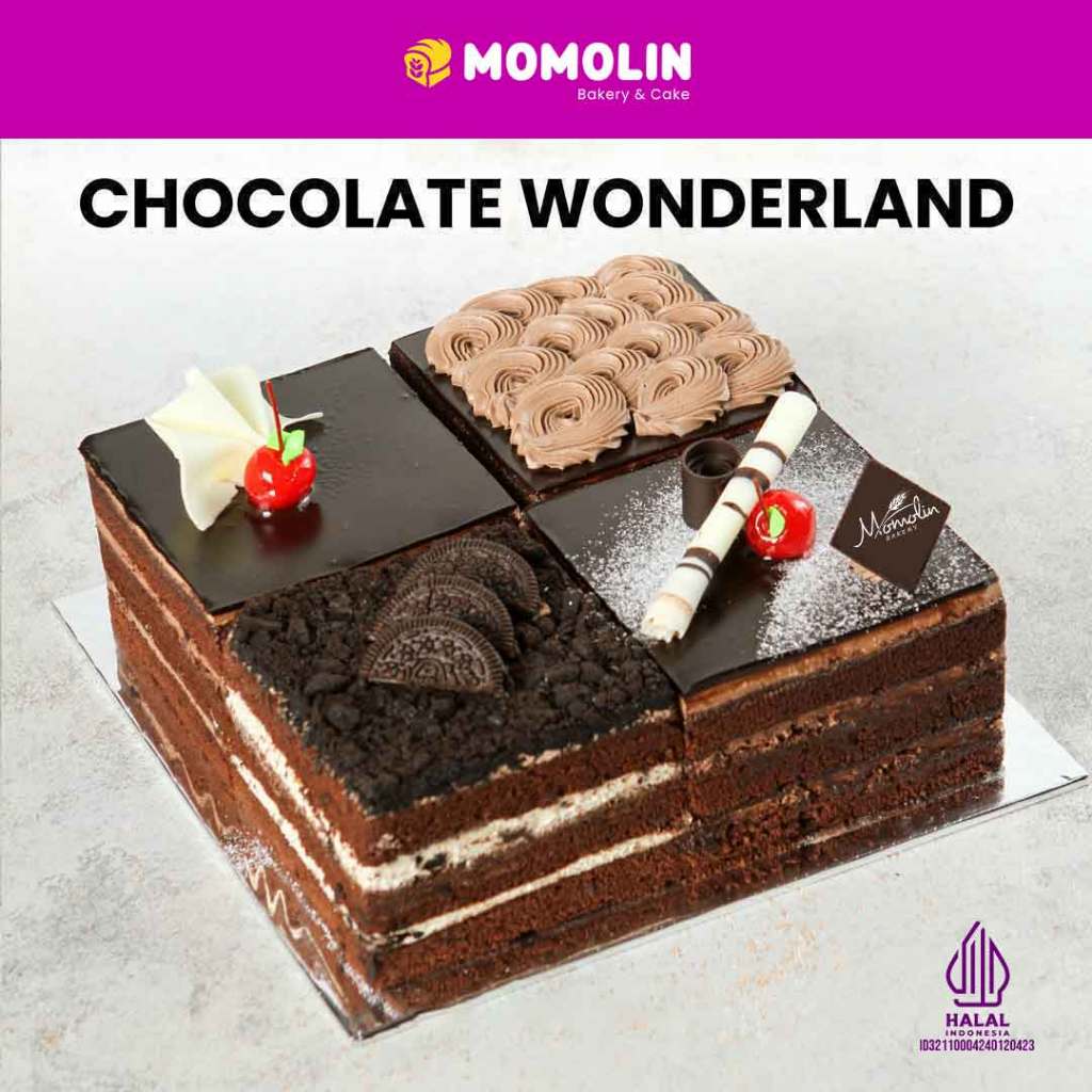 

Momolin Bakery - Signature Cake Premium - Kue Ulang Tahun Mix - Birthday Cake