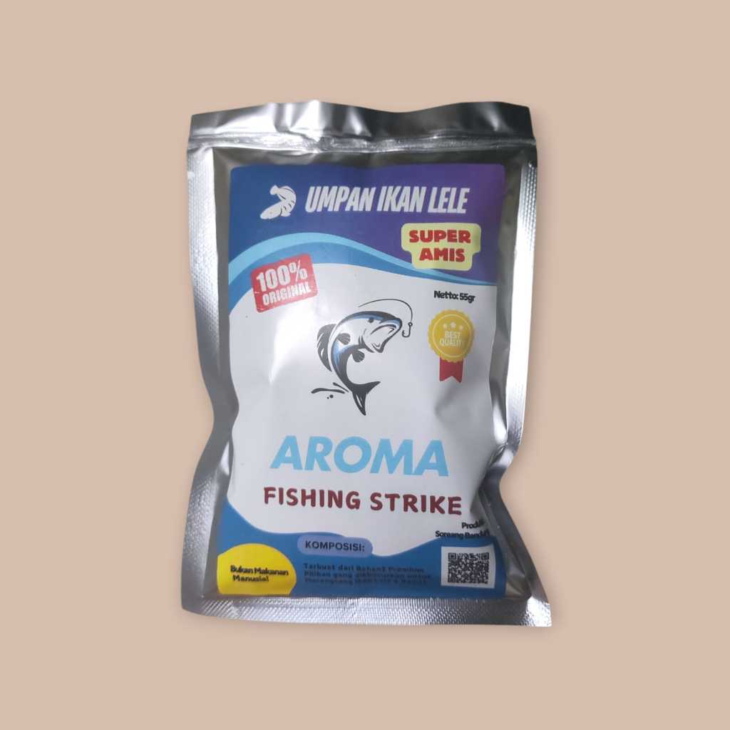 Umpan Ikan Lele Aroma Fishing Strike Babon, Indukan, Rame