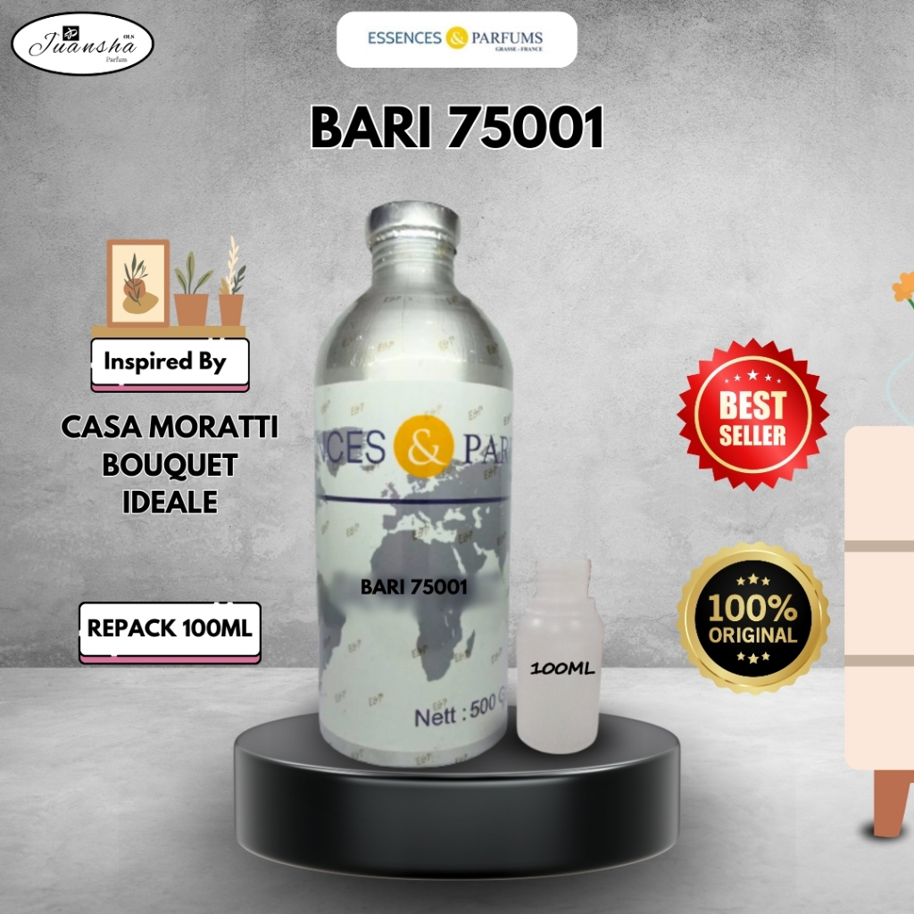 BIBIT PARFUM MURNI BARI (75001) / BOUQUET IDALE (ESSENCES) 100ML REPACK