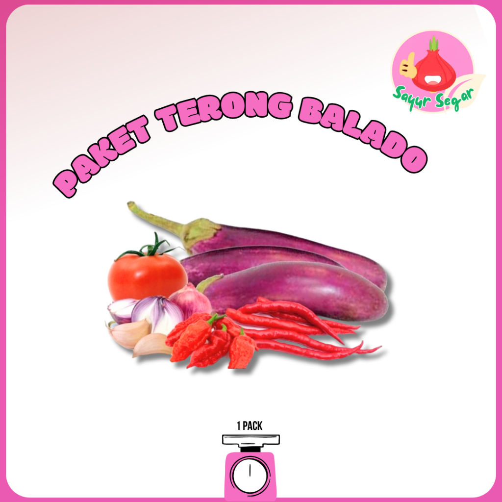 

Sayur Segar - Paket Hemat Terong Balado Box