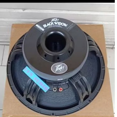 SPEAKER SUBWOOFER PEAVEY BLACK WIDOW 18 INCH VC 4 INCH DOUBLE KIT DAUN COATING ANTI AIR