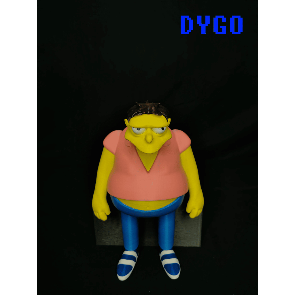 DYGO 3D PRINT / FIGURE / CHARACTER / THE SIMPSONS / BARNEY