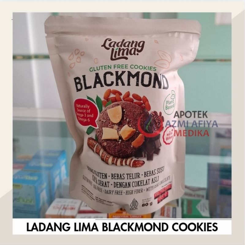 

Cookies Blackmond Ladang Lima Biskuit Diet 80 gr