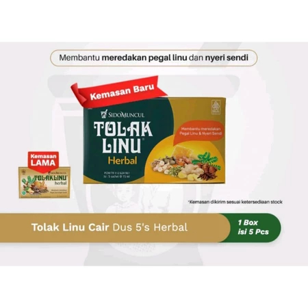 

Tolak Linu Cair Herbal Pegal Linu Nyeri Sendi Exp 2026 Sido Muncul