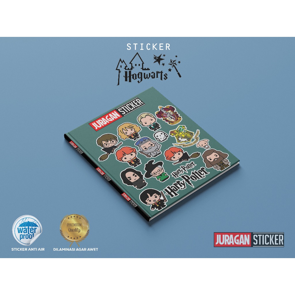 

Stiker Premium Harry Potter Aesthetic: Bahan Vynil yang telah di laminasi.