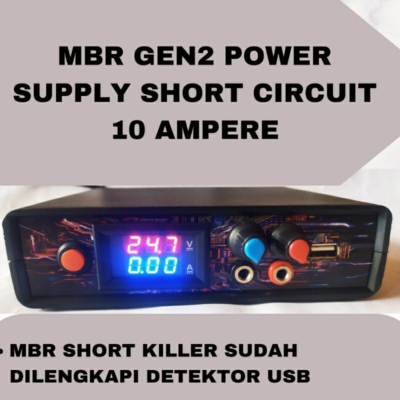 Mbr Penghancur Short 10Ampere / Power Supply 10Ampere / USB Detektor