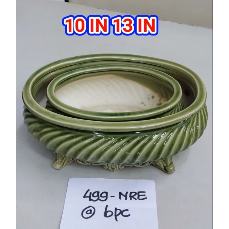 Pot tanaman cantik bahan keramik import/pot anggrek/pot bonsai