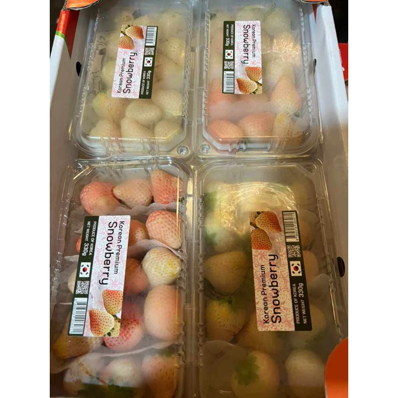

Pinkberry Korea | Snow berry strawberry pink import korea