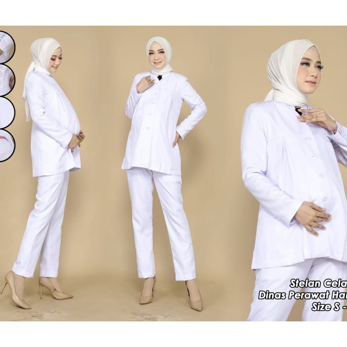 Kilat Pemda Hamil Perawat  Baju Hamil Putih  Seragam Pemda Hamil  Seragam Pemda Hamil Putih  Baju Ha