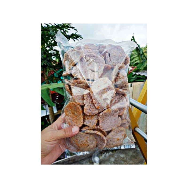 

kerupuk jengkol renyah pedas(150g)