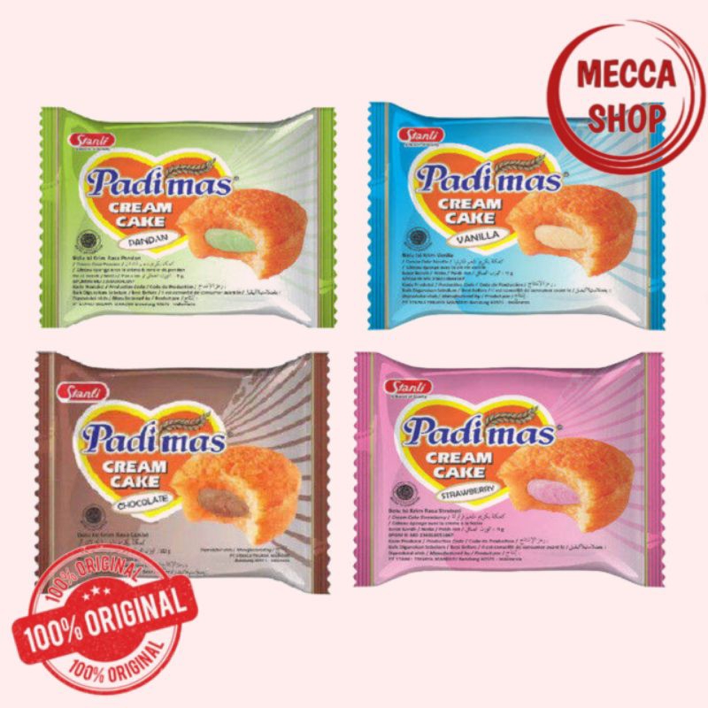 

PADIMAS CREAM CAKE 1 PACK ISI 10 PCS - BOLU PADIMAS