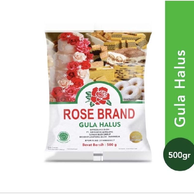 

ROSE BRAND GULA HALUS 500GR