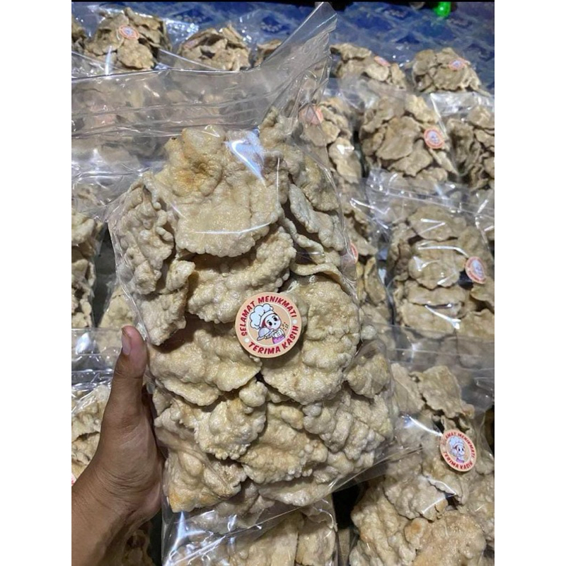 

Kerupuk Kemplang Panggang Khas Palembang Isi 50Pcs